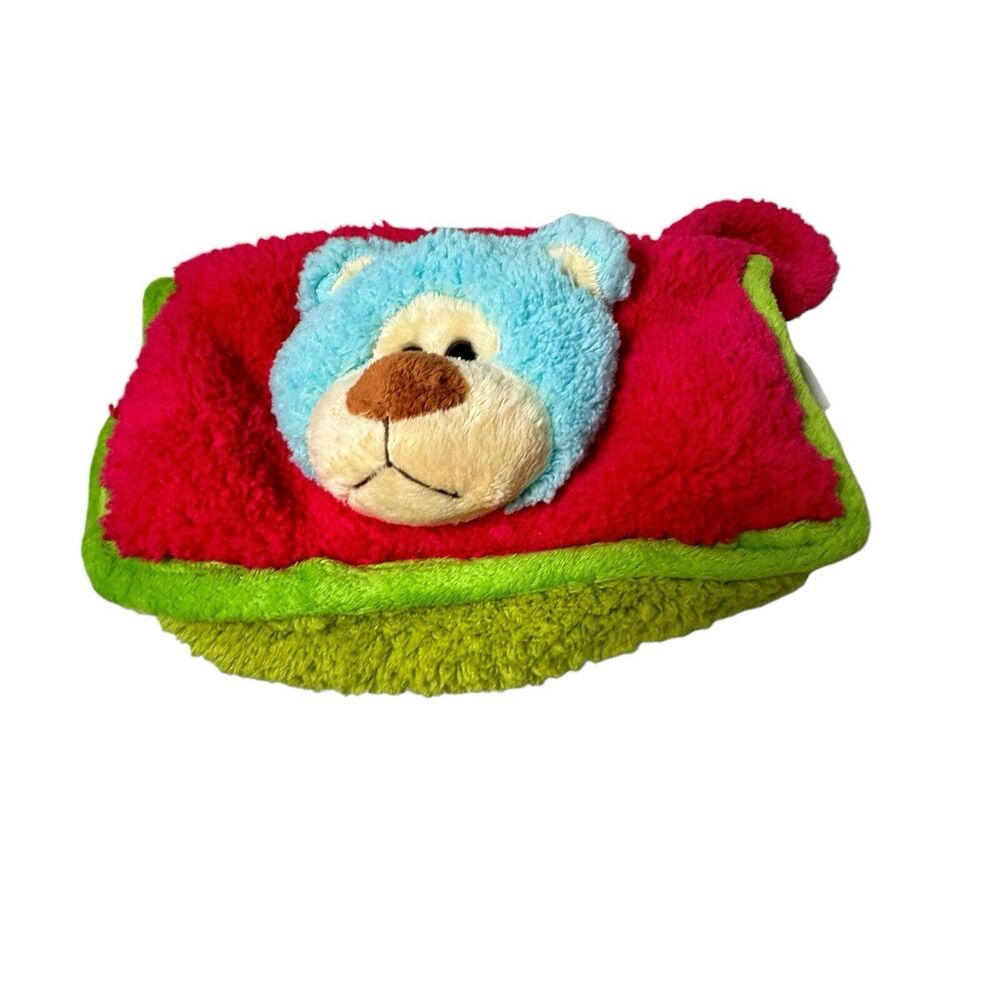 KELLYTOY 9” Blue Bear Plush Bag- Rare- Had To Find-